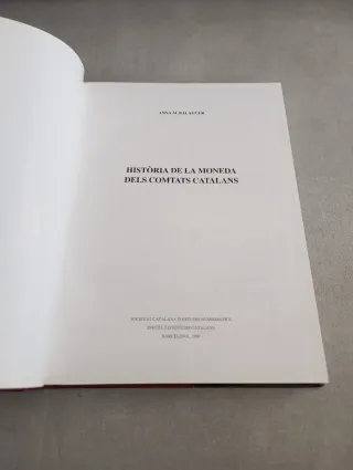 HISTÒRIA DE LA MONEDA DELS COMTATS CATALANS.- ANNA