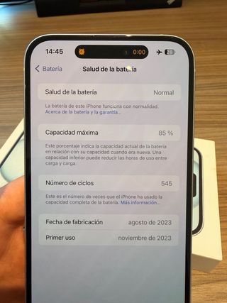 iPhone 15 Plus 128GB Azul