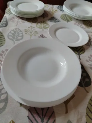 Piatti Arcopal completo x 6 persone