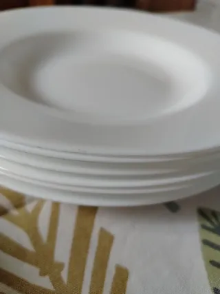 Piatti Arcopal completo x 6 persone