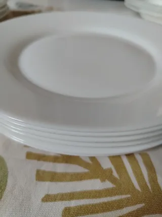 Piatti Arcopal completo x 6 persone