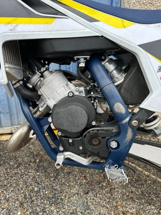 Husqvarna 65cc 2022 Motocross Blanca y Amarilla