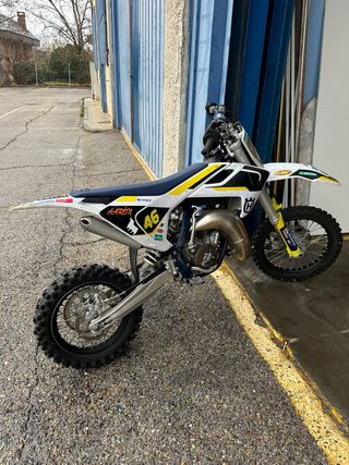 Husqvarna 65cc 2022 Motocross Blanca y Amarilla