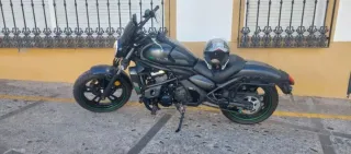 Kawasaki Vulcan S Negra y Verde