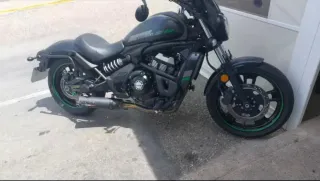 Kawasaki Vulcan S Negra y Verde