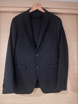 Abito completo uomo Zara blu notte tg 50