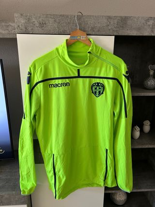 Sudadera Deportiva Levante Macron Fosforita