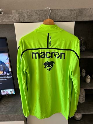 Sudadera Deportiva Levante Macron Fosforita