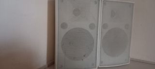 Coppia Casse Passive 50W RMS 4 Altoparlanti Bianco