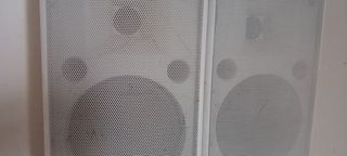 Coppia Casse Passive 50W RMS 4 Altoparlanti Bianco