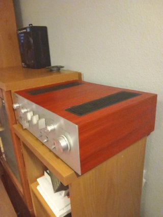 Amplificador Yamaha CA-600 Plata