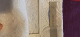 Falda corta asimétrica blanca