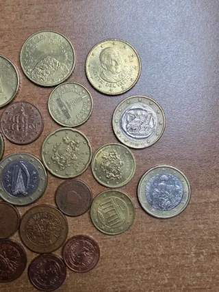 Lotto monete euro varie nazionalità