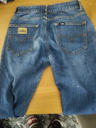 Pantalón Vaquero Lois Azul