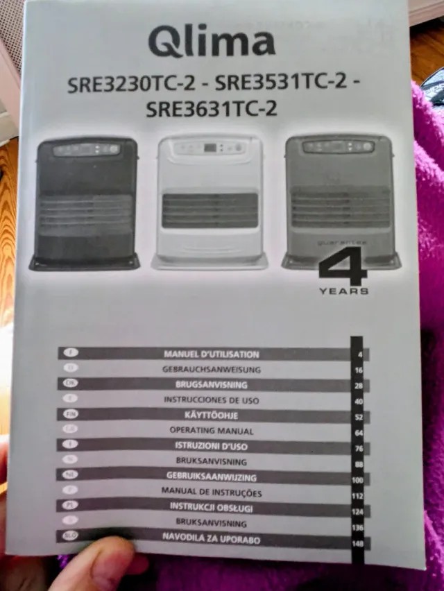 Estufa Qlima SRE 3531 TC-2