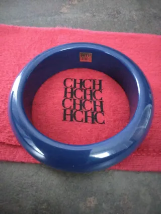 Brazalete Carolina Herrera Azul