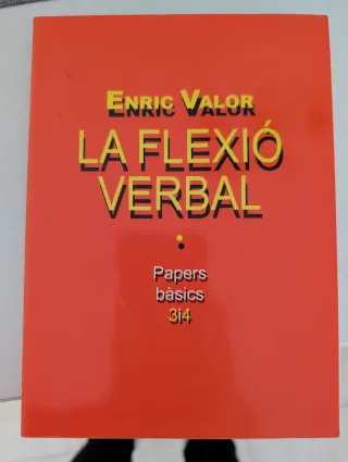 La Flexió Verbal Enric Valor