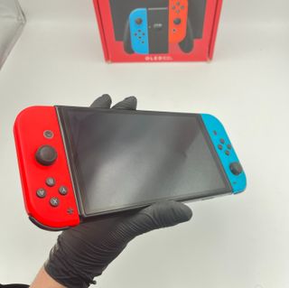 Nintendo Switch OLED HEG-001 Console Completa nera