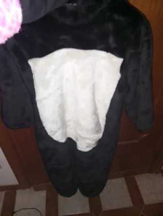 Vestito panda 4-5 anni unisex