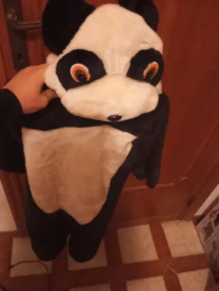 Vestito panda 4-5 anni unisex