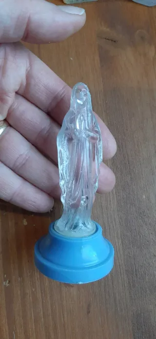 3 Madonne di Lourdes luminescenti vintage