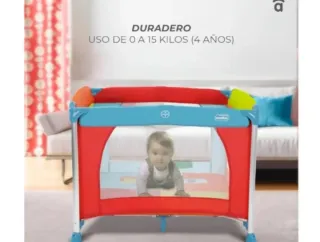 Parque Infantil ALUMINIUM 96x96 cm - Plegable.