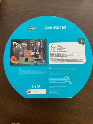 Puzzle Aventuras 100 piezas El Corte Inglés