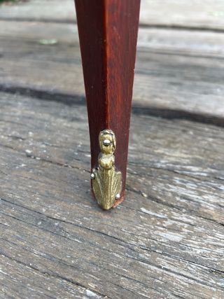 Mesa de centro mármol y madera