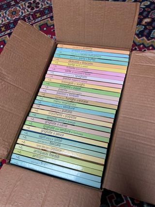 Libri di cucina “piccola enciclopedia del gusto”