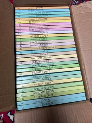 Libri di cucina “piccola enciclopedia del gusto”