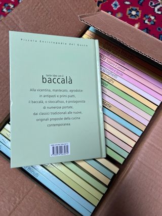 Libri di cucina “piccola enciclopedia del gusto”