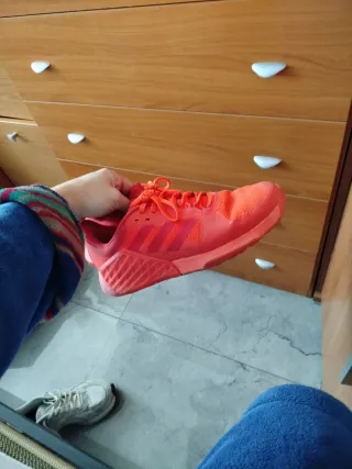 Zapatillas Adidas Dropset Rojas Talla 40.5