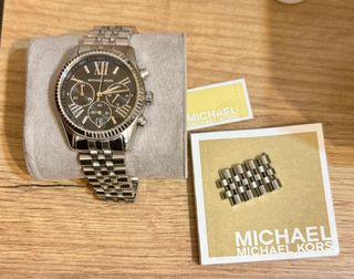 Reloj Michael Kors 39mm Plateado y Negro MO5507