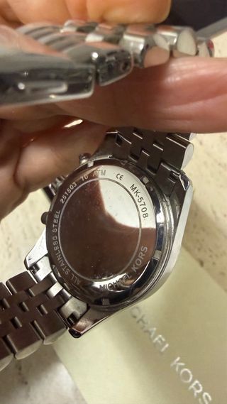 Reloj Michael Kors 39mm Plateado y Negro MO5507