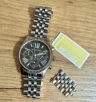 Reloj Michael Kors 39mm Plateado y Negro MO5507