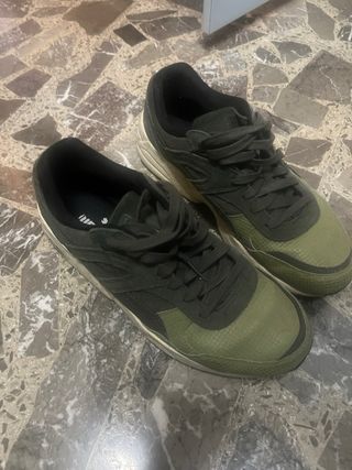 Scarpe Asics Grigie e Verdi