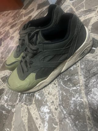 Scarpe Asics Grigie e Verdi