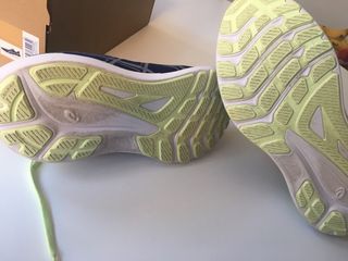 Zapatillas Asics Niña Azul y Verde