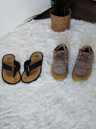 Pack Zapatillas y Chanclas Talla 39