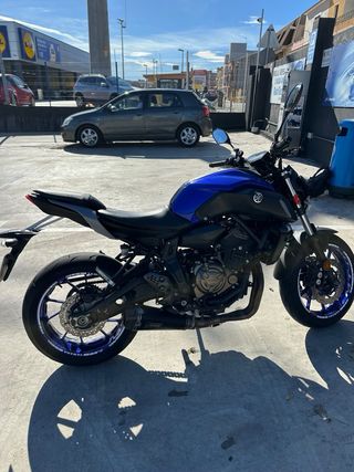 Yamaha MT-07 2021 Negra/Azul