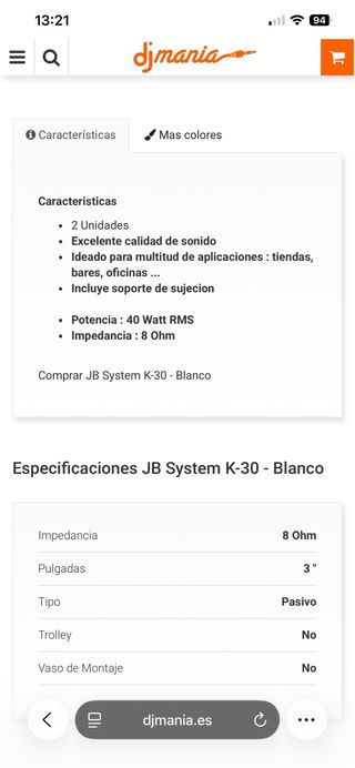 Amplificador Fonestar Bluetooth con altaboces