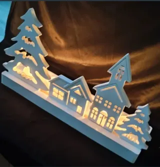 Portavelas Navideño