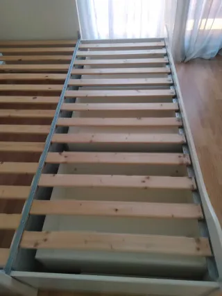 Diván Blanco Ikea con Cajones