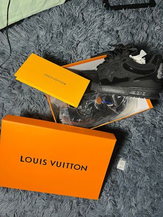 Louis Vuitton Scarpe Uomo Nere Taglia 43