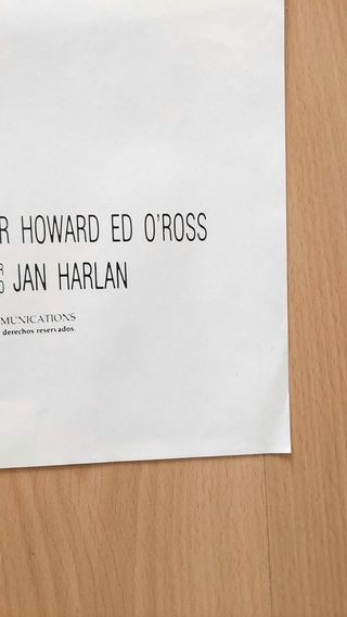 Cartel original La chaqueta metálica (Kubrick 1987