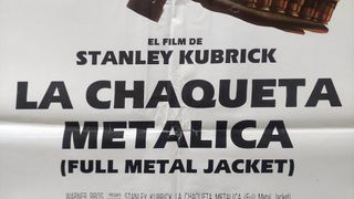 Cartel original La chaqueta metálica (Kubrick 1987