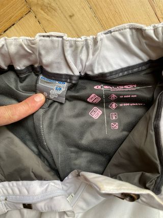 Pantalón de esquí Salomon mujer Talla S