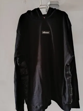 Sudadera Ellesse Negra Talla XXL