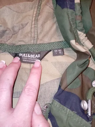 Chaqueta Camuflaje con Capucha
