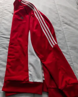 Chándal Adidas Rojo y Blanco